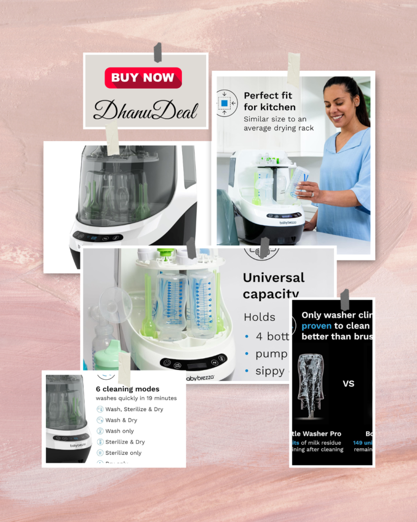 Baby Brezza Bottle Washer