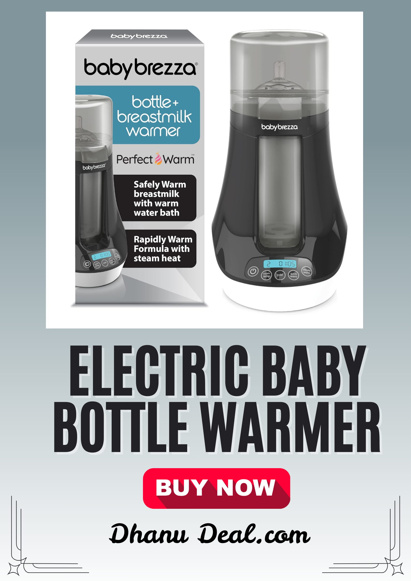 Electric baby bottle warmer